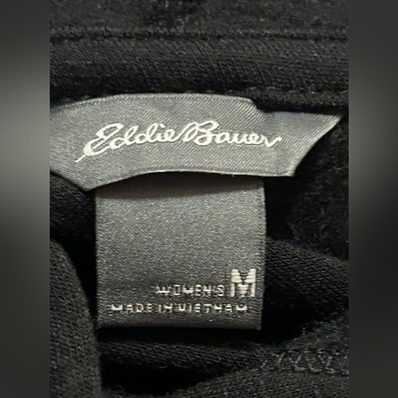 Eddie Bauer Women’s Black Hoodie with Drawstring
Soft Fabric Relaxed Fit medium - Picture 4 of 13